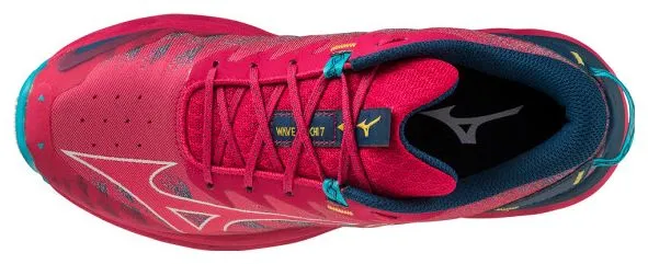 Mizuno Wave Daichi 7 Scarpe da Trail Running Donna Rosso Blu