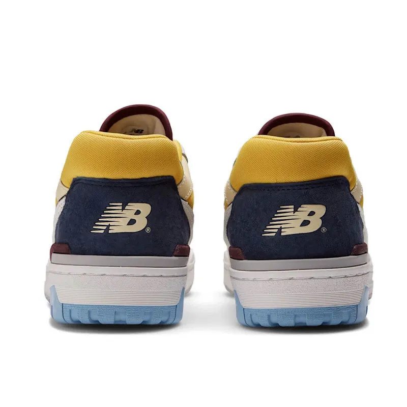 New Balance 550 Bianco Giallo Azzurro