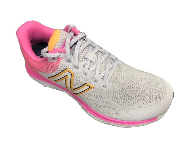 New Balance women's running shoe W680CE7 grey-pink