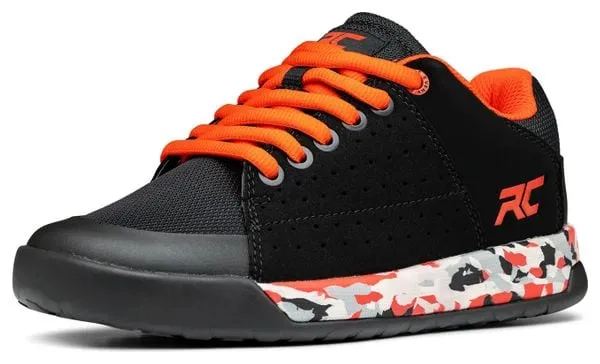 Ride Concepts x TGR Livewire Kids MTB Shoes Black/Orange