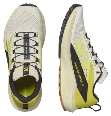 Salomon Sense Ride 5 Giallo Nero Scarpe da Trail Running Donna