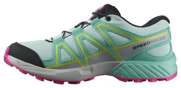 Salomon Speedcross Junior Blue Pink Kids