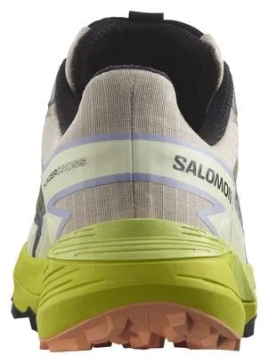 Scarpe da trail running da donna Salomon Thundercross Beige Yellow