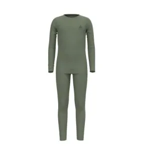 Set lungo per bambini Odlo Set MERINO 200 KIDS (verde opaco)