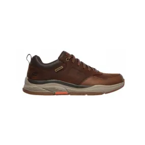 Skechers Benago Marrone Ingrassato Waterproof Uomo