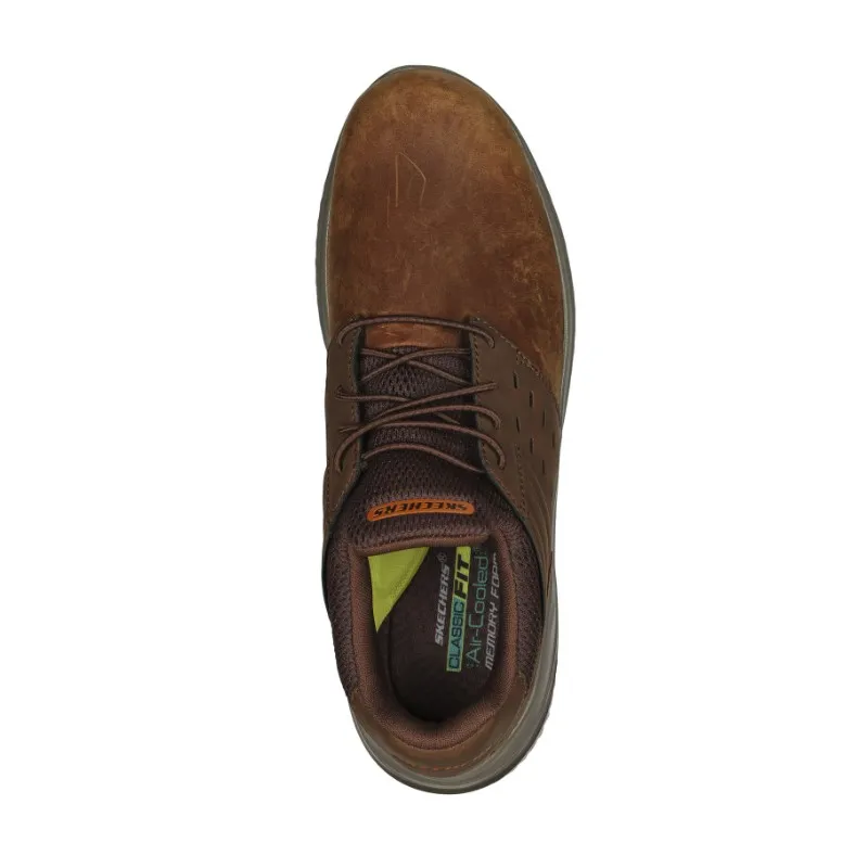 Skechers Delson 3.0-Ezra Dark Brown Uomo