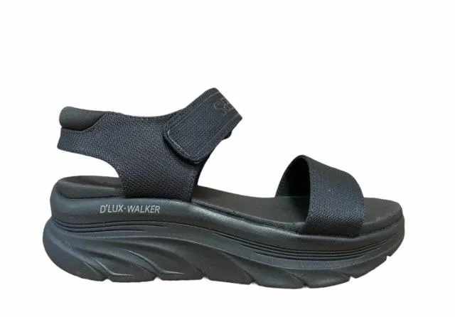 Skechers D'Lux Walker New Block women's sandal 119226/BBK black 