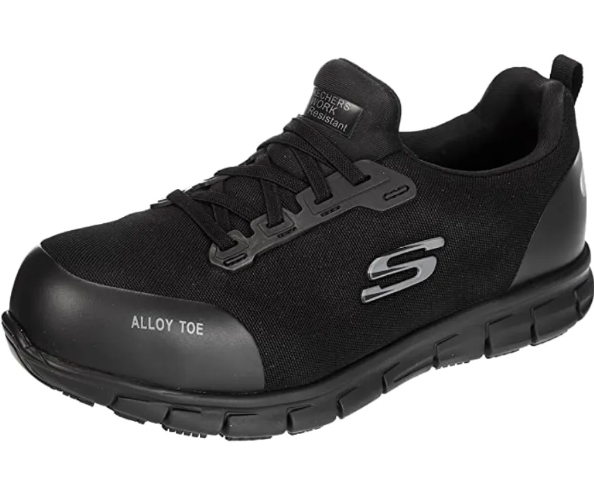 Skechers Sure Track Jixie safety work shoe 108041EC/BLK black