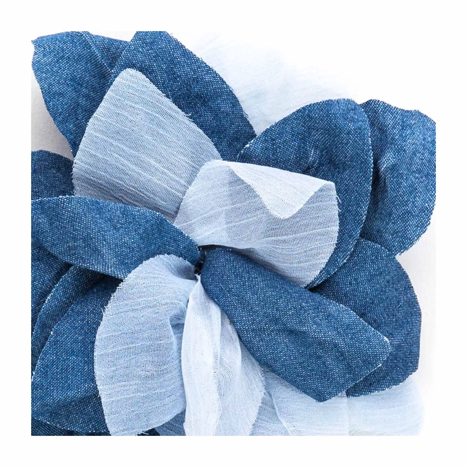 Spilla Fiore Denim Bambina Teen