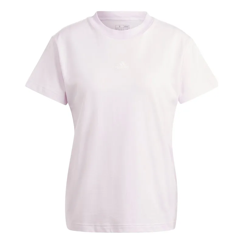 T-shirt Adidas Embroidered Pink