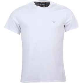 T-shirt BARBOUR Uomo tartan sports Bianco