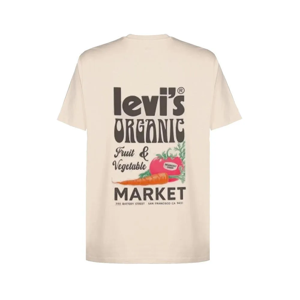  T-SHIRT LEVI'S. BEIGE 